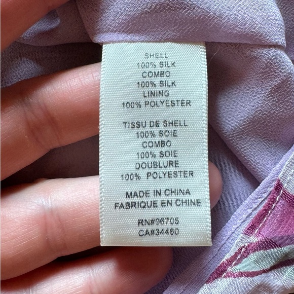 REBECCA TAYLOR - Zadie Fleur Silk Tie Sleeveless Blouse - Picture 8 of 16